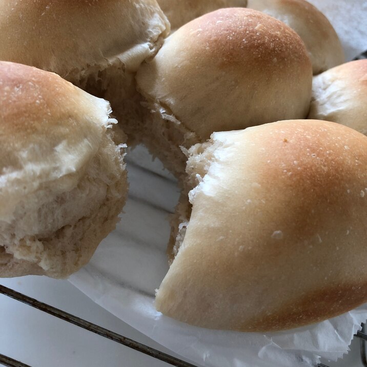 Hbで簡単 ふわふわミルクパン レシピ 作り方 By さくこー 楽天レシピ